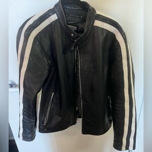 Wilson’s Genuine Leather Motorcycle Jacket Men’s M